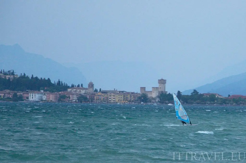 Sirmione from our camping