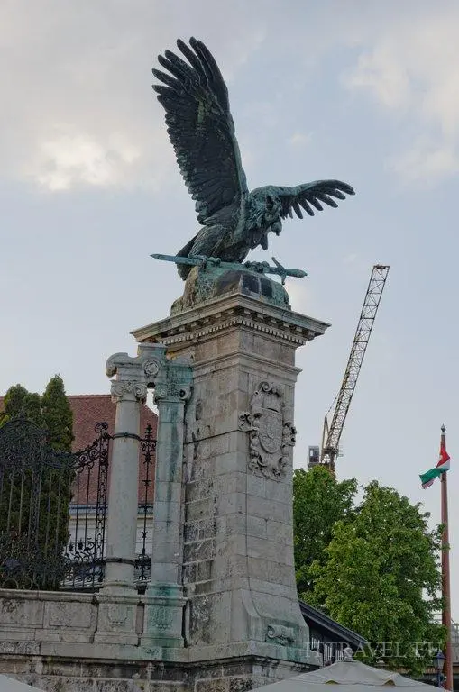 Turul - mythological bird of prey, hungarian national symbol