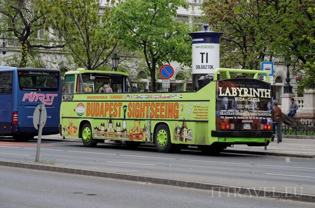 Sightseeing bus