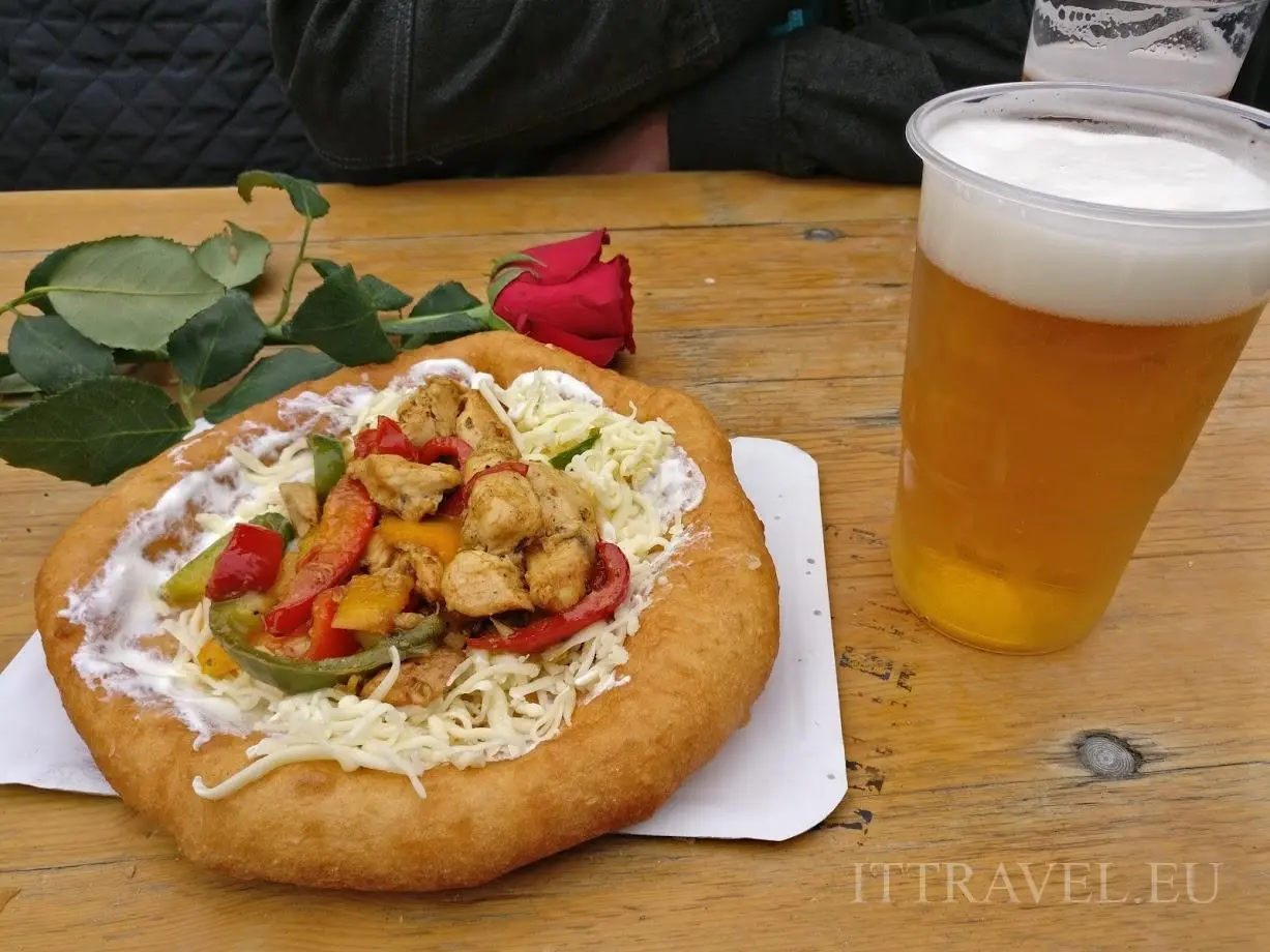 Lángos - a deep fried yeast pie. Something what you definitely need to try,om nom nom :)