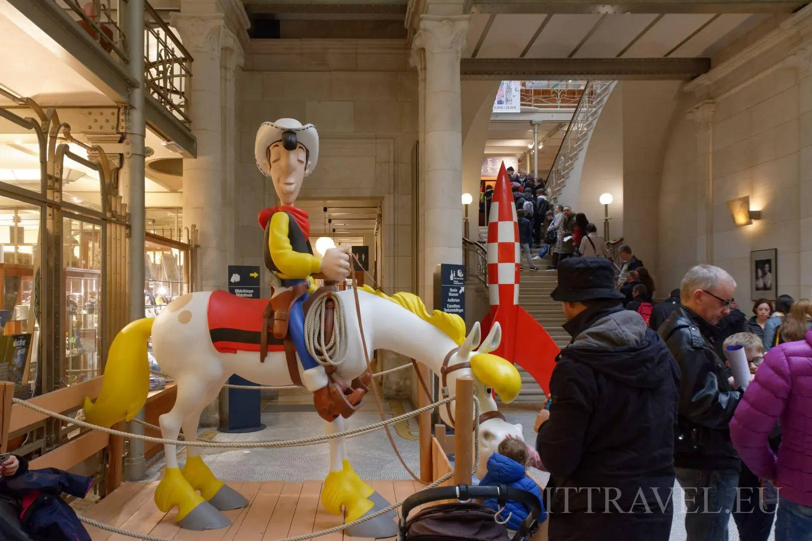 Lucky Luke in Comic Strip Center