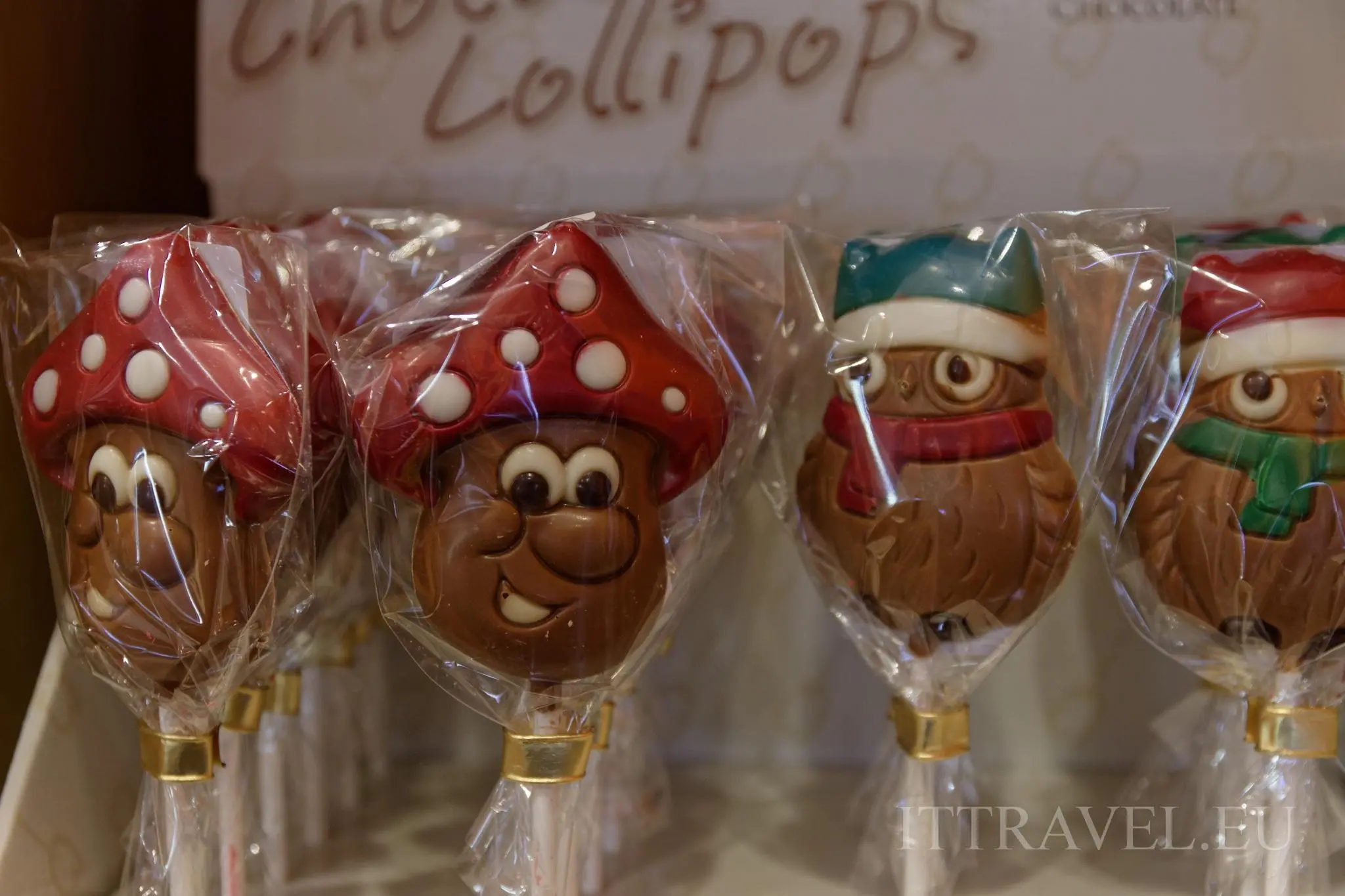 Chocolate lollipops?