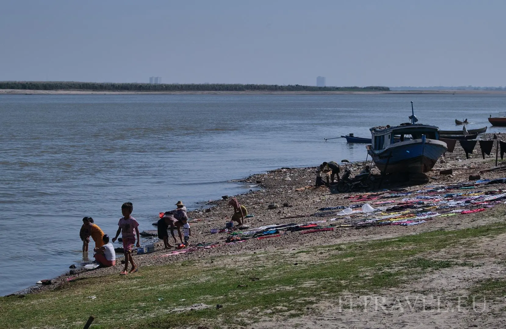 Plaża przy przystani